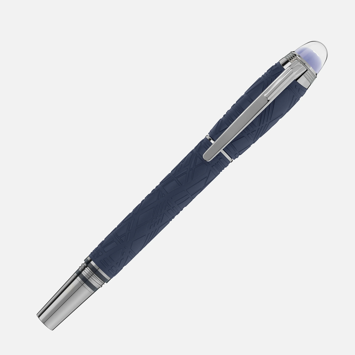 Montblanc Starwalker Space Blue Resin Fountain Pen by Mont Blanc