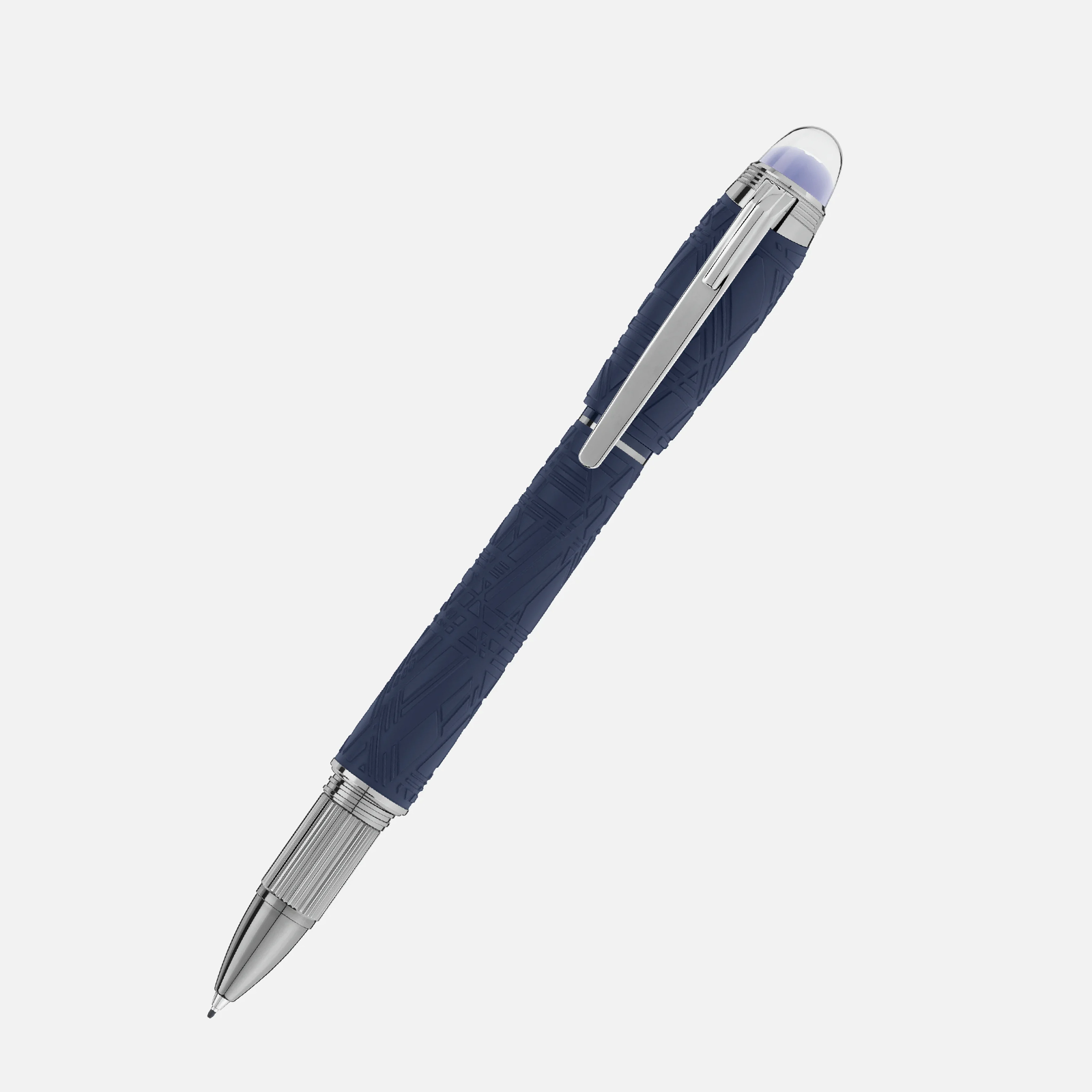 Montblanc Starwalker Space Blue Resin Fineliner/Rollerball Pen by Mont Blanc