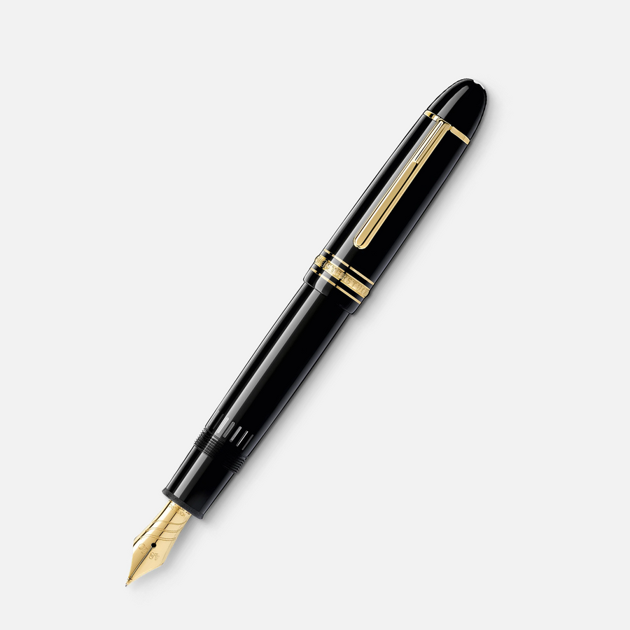 Montblanc Meisterstück Gold-Coated 149 Calligraphy Curved Nib Fountain Pen by Mont Blanc