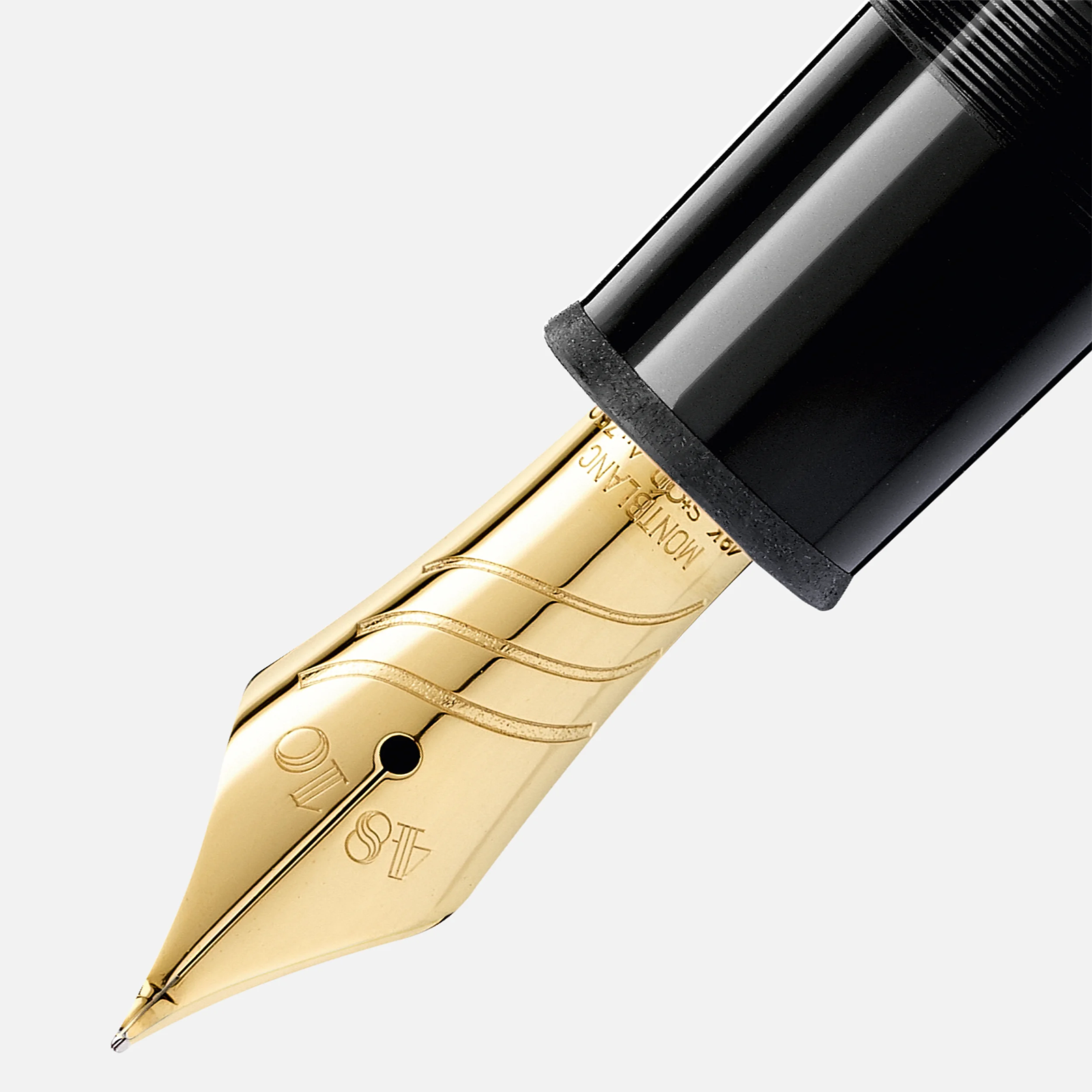 Montblanc Meisterstück Gold-Coated 149 Calligraphy Curved Nib Fountain Pen by Mont Blanc