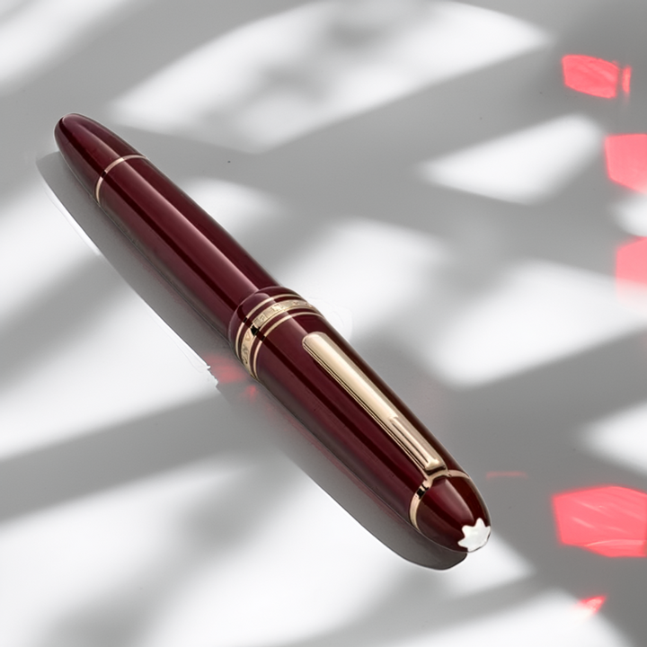 Montblanc Meisterstück Burgundy Red Legrand Fountain Pen