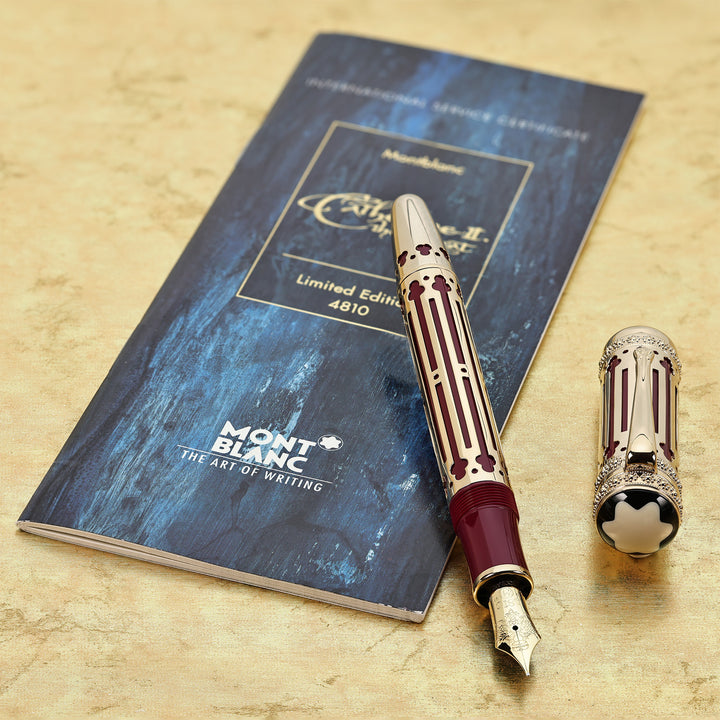 Montblanc Patron of Art Catherine the Great LE 4810 Fountain Pen: A Regal Tribute