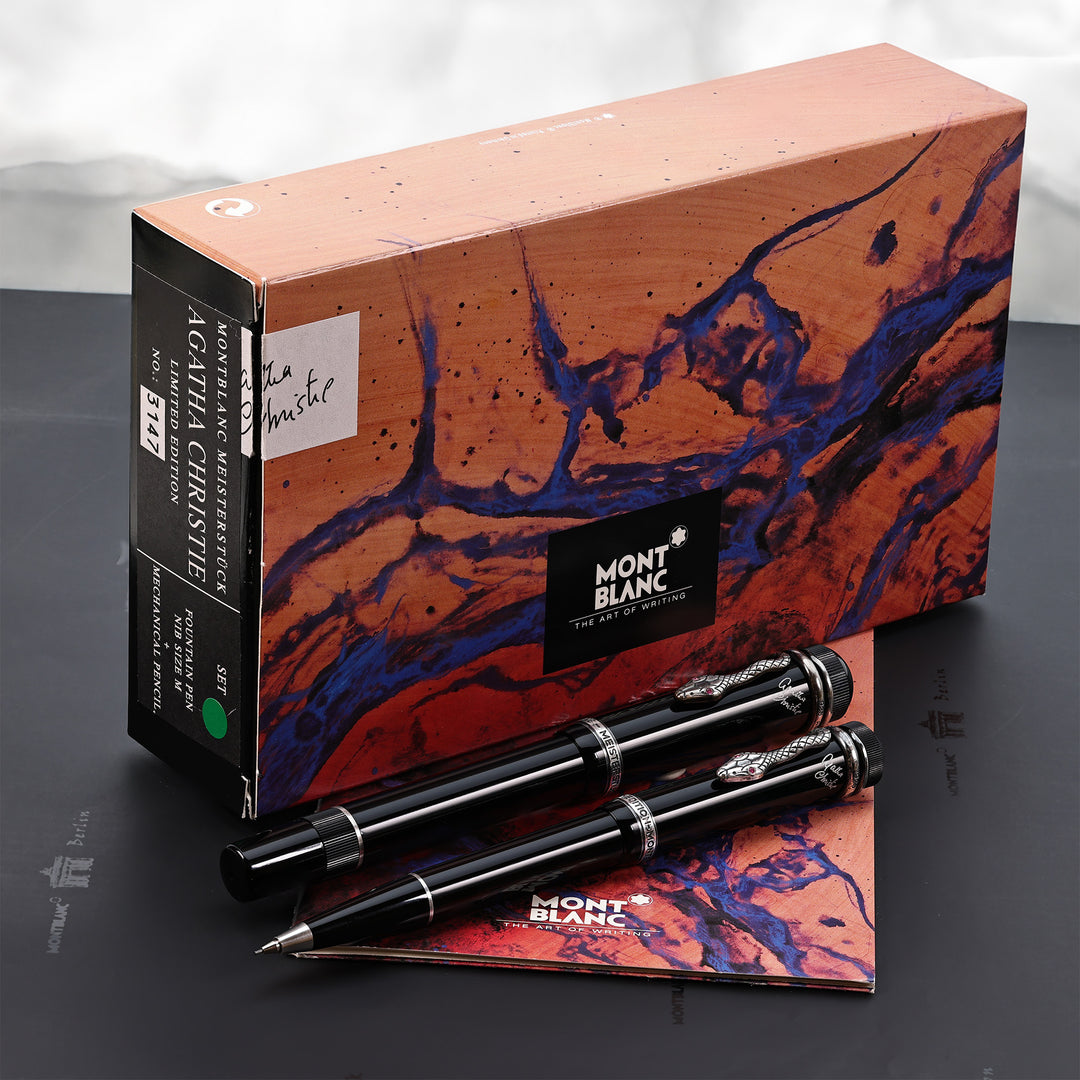 Montblanc Writers Edition Agatha Christie Limited Edition Set: A Tribute to a Literary Icon