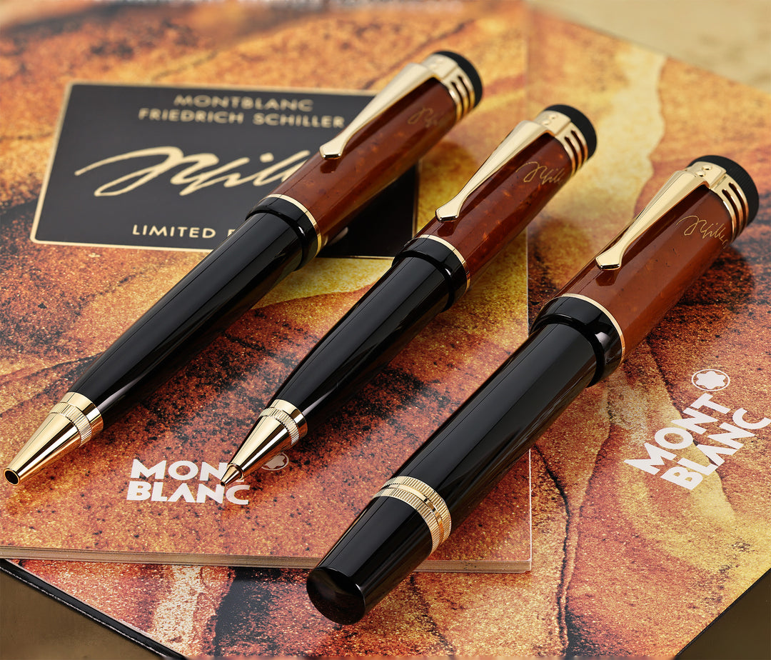 Montblanc Writers Edition Friedlrich Schiller Limited Edition Set 2000