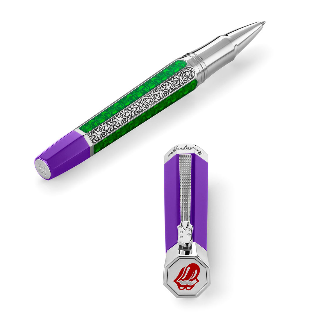 Montegrappa Limited Edition Stones Legacy Purple Rollerball