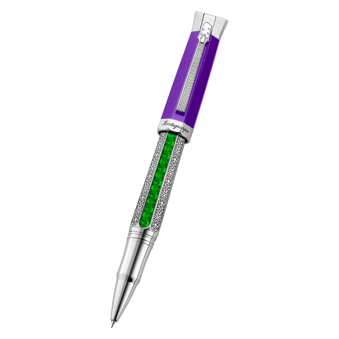 Montegrappa Limited Edition Stones Legacy Purple Rollerball