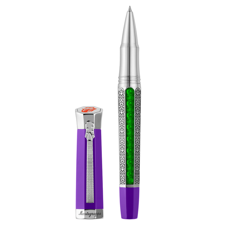 Montegrappa Limited Edition Stones Legacy Purple Rollerball