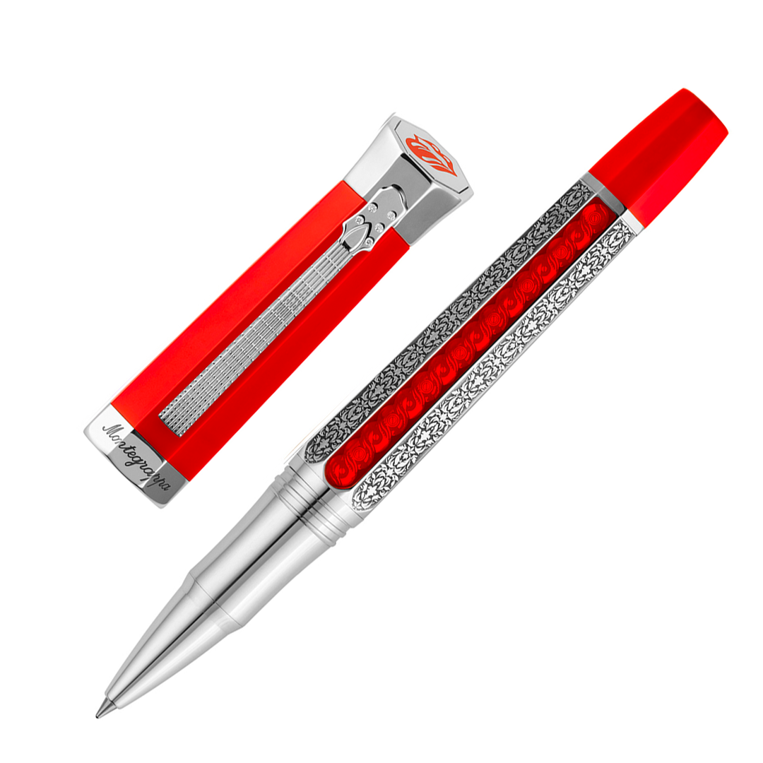 Montegrappa Limited Edition Stones Legacy Scarlet Rollerball
