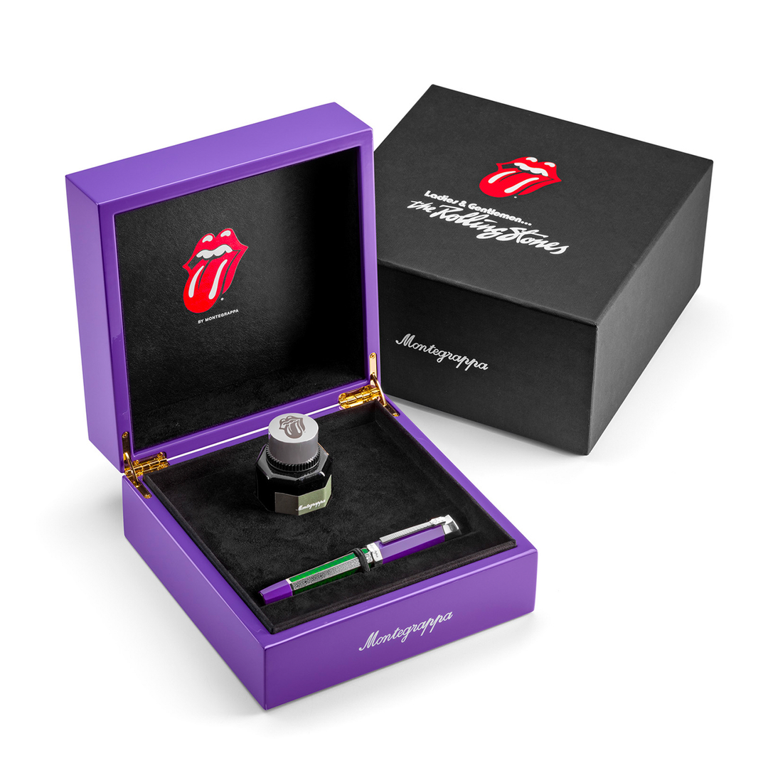 Montegrappa Limited Edition Stones Legacy Purple Rollerball