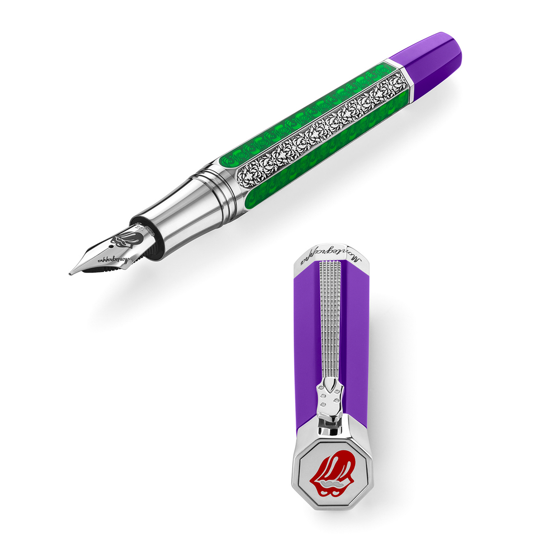 Montegrappa Limited Edition Stones Legacy Purple Fountain Pen