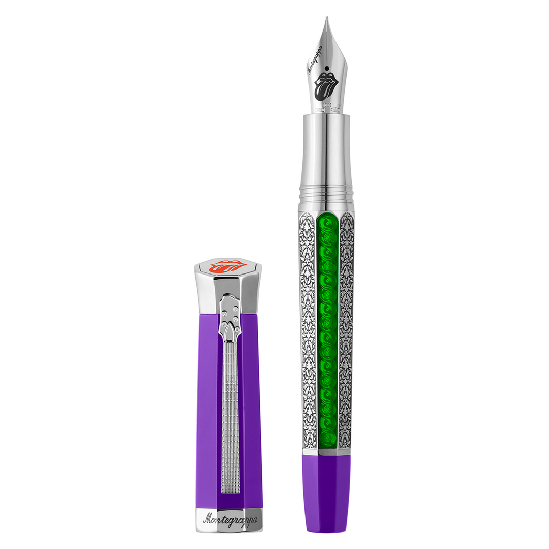 Montegrappa Limited Edition Stones Legacy Purple Fountain Pen