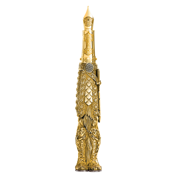 Montegrappa Viking Fountain Pen - 18k Gold
