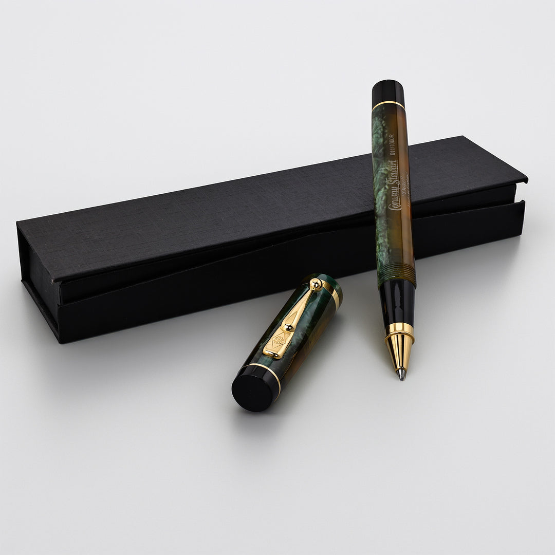 Conway Stewart Duro Green Marble Rollerball