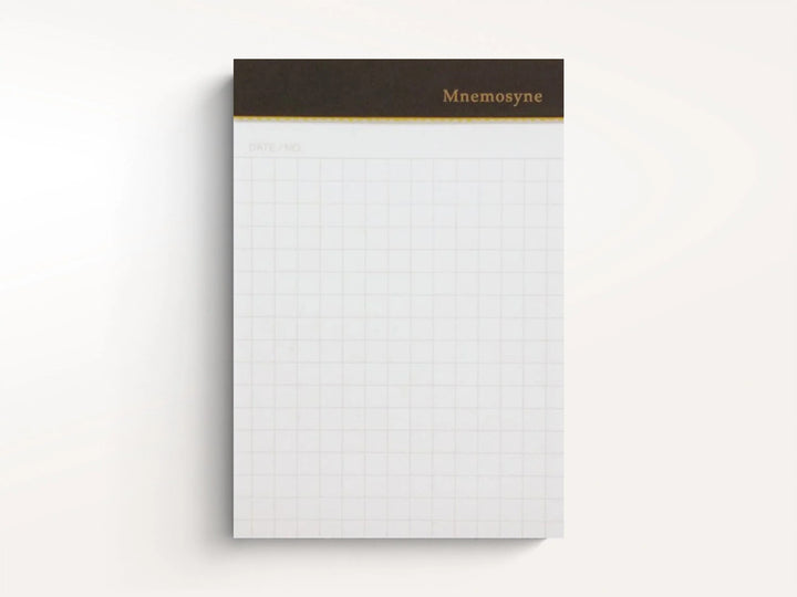 Mnemosyne A7 Stitch Memo Pad  - Graph