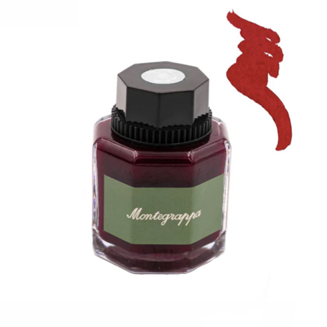 Montegrappa Ink 50ML Bottle  - Red