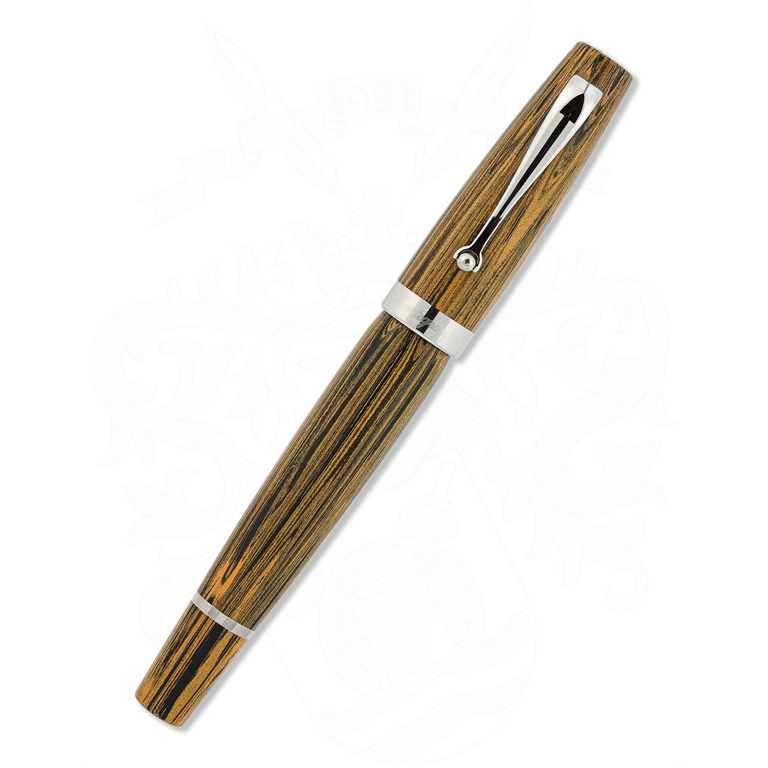 Montegrappa Miya Ebonite Fountain Pen - Light Brown US Limited Edition