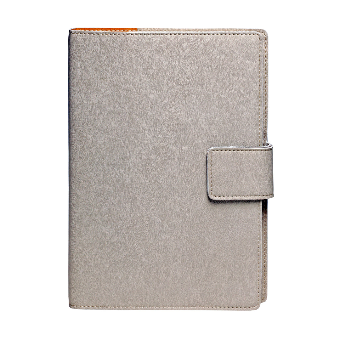 Fiorentina Pescarsa Leather Journal w/Snap - Refillable 6x8