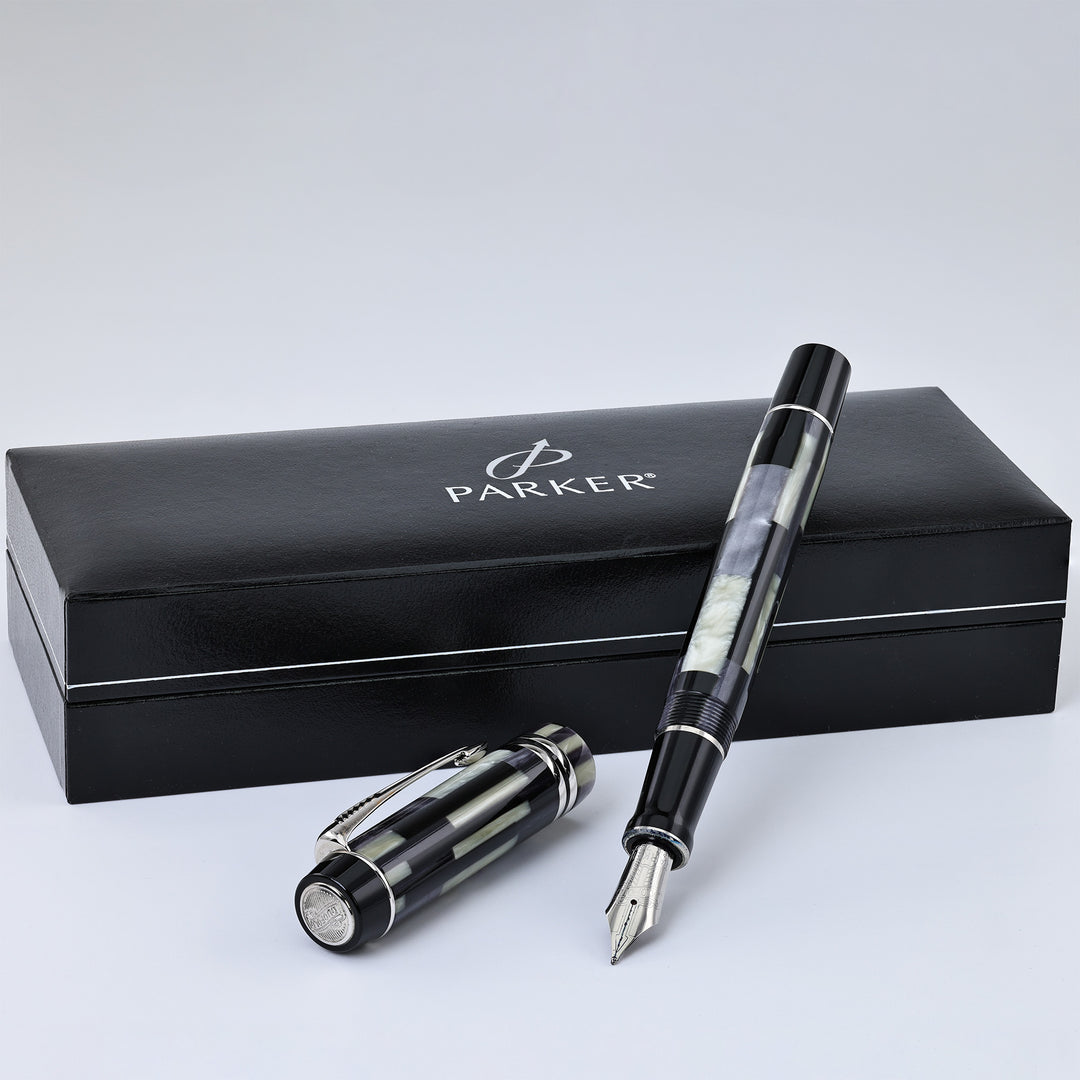 Parker Duofold Centenial Mosaic Black