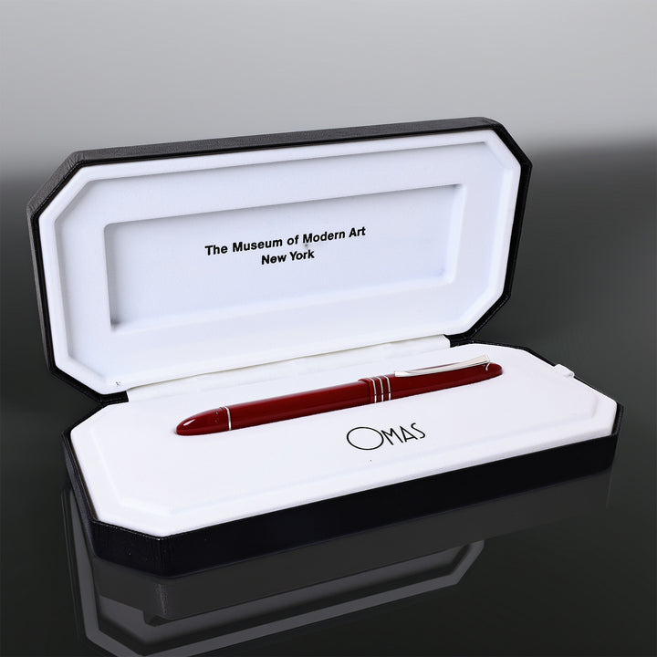 OMAS 360 MOMA Cranberry Red Fountain Pen
