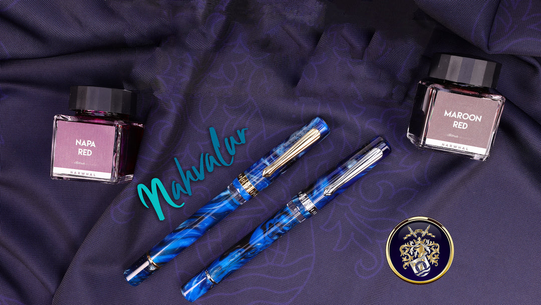 Nahvalur Limited Edition The Pleasure of Writing Exclusive Big Surf -  Fountain Pen