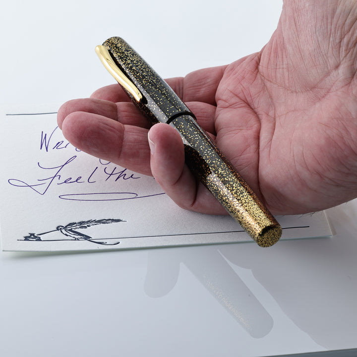 Danitrio Nashiji-Nuri Mikado Flat Top Fountain Pen