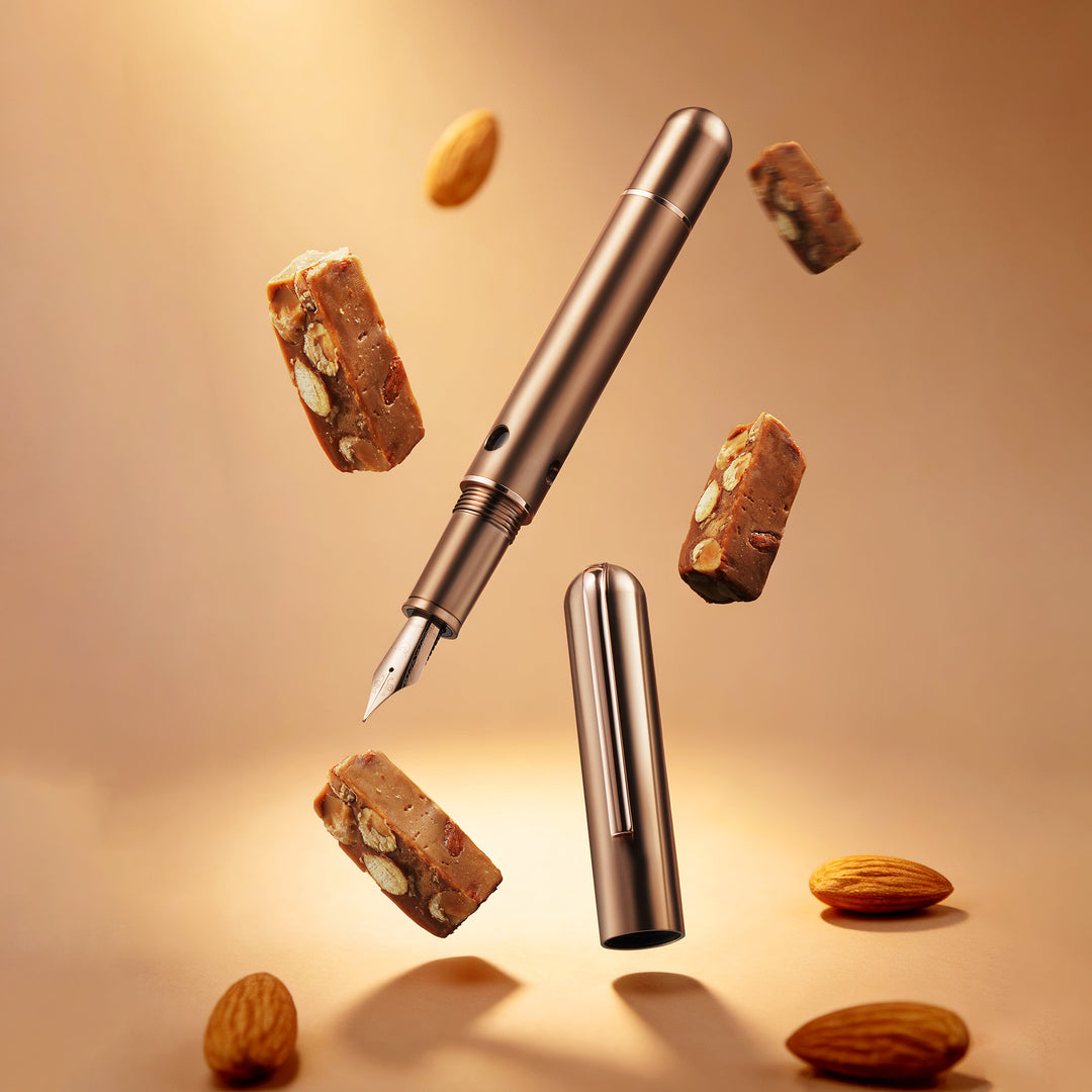 Nahvalur Nautilus Ti Toffee Fountain Pen