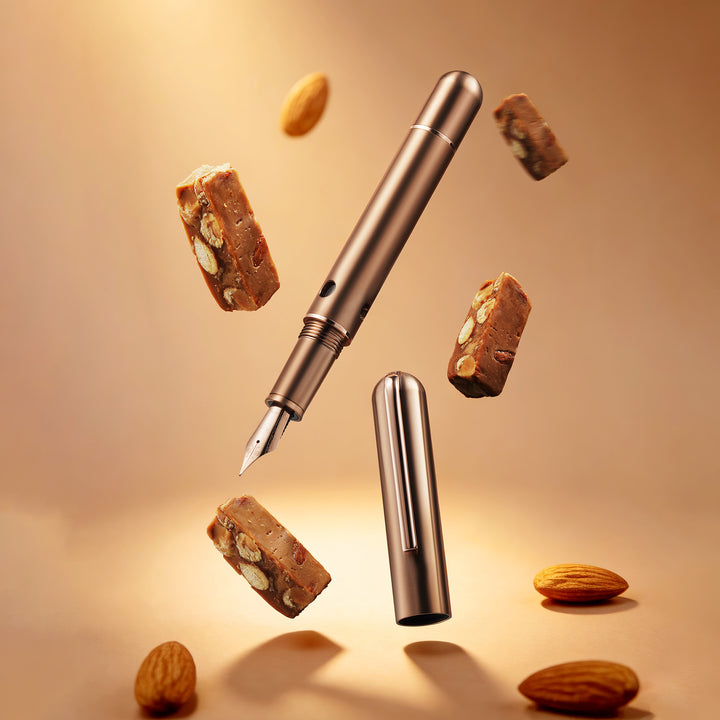 Nahvalur Nautilus Ti Toffee Fountain Pen