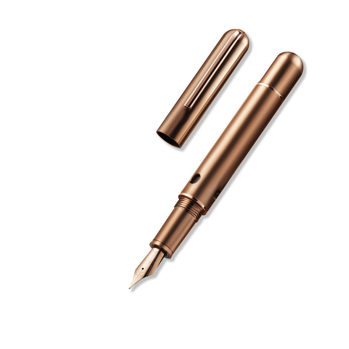 Nahvalur Nautilus Ti Toffee Fountain Pen