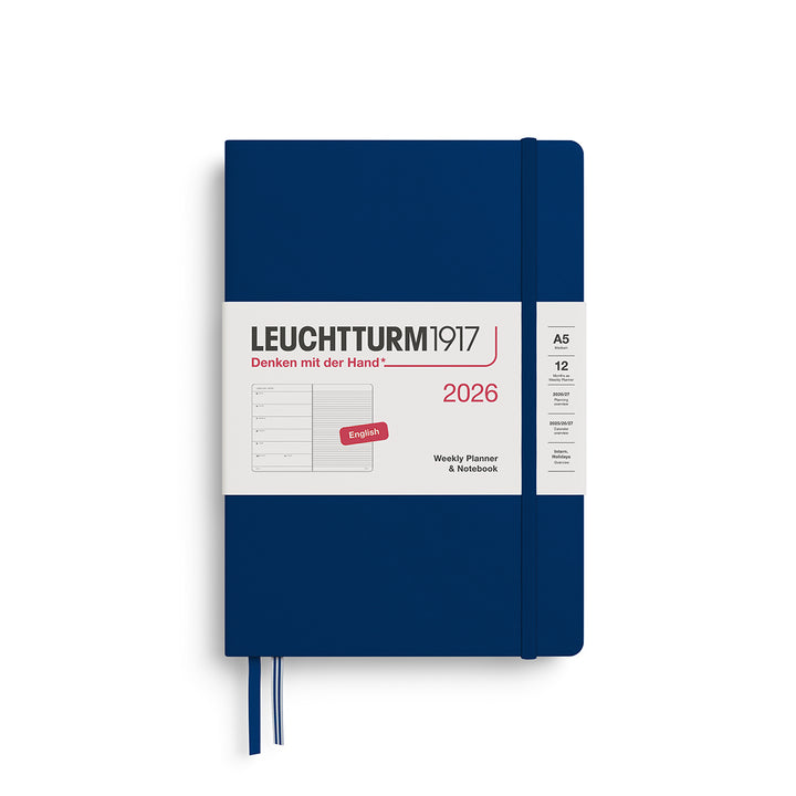 Leuchtturm Weekly Planner & Notebook 2026