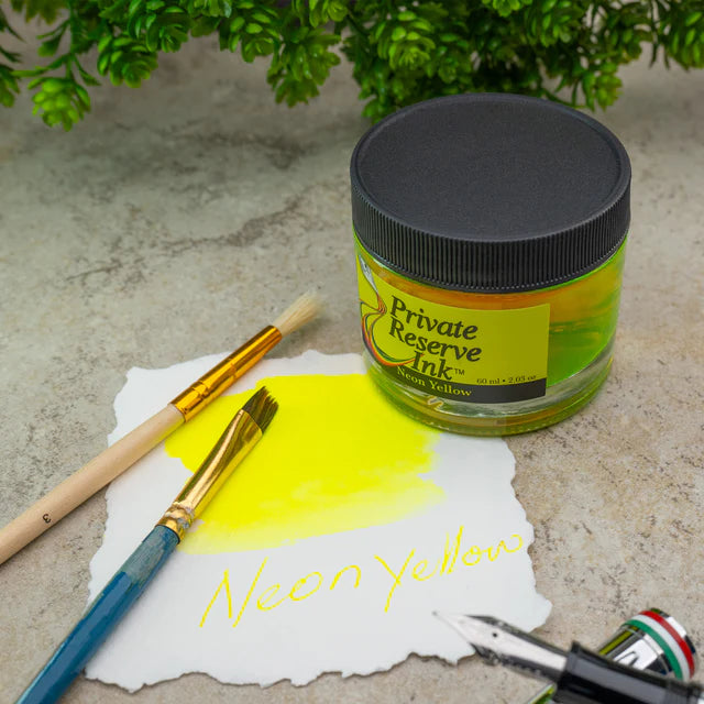 Private Reserve Ink Bottle -Neon Yellow 60ml