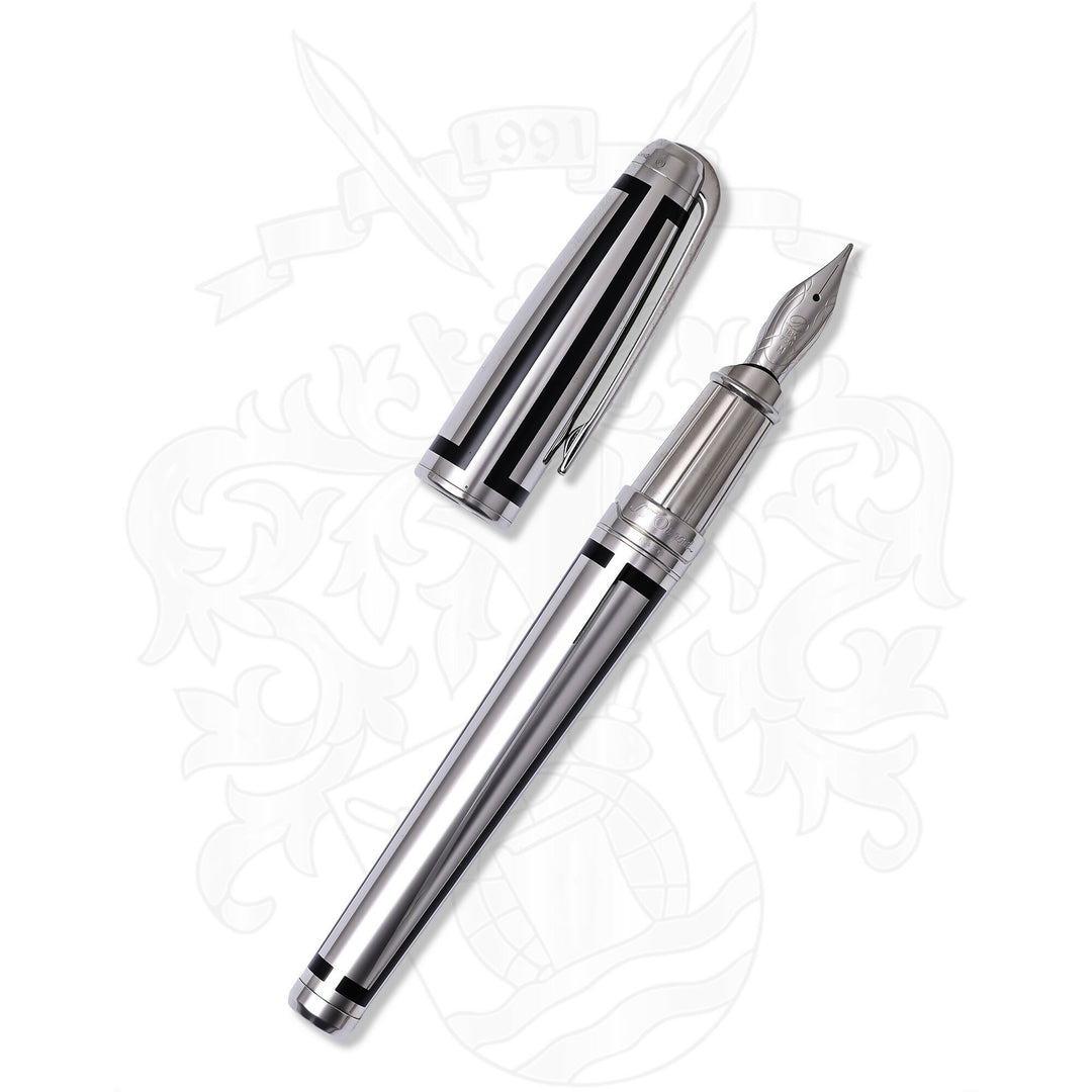 S.T. Dupont XL Olympio Paris Art Deco Fountain Pen