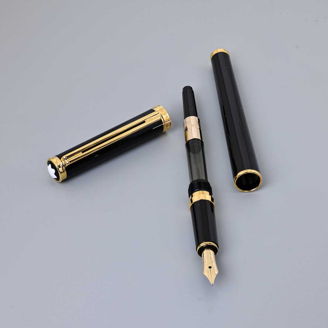 Montblanc Noblese Black Lacquer Fountain Pen