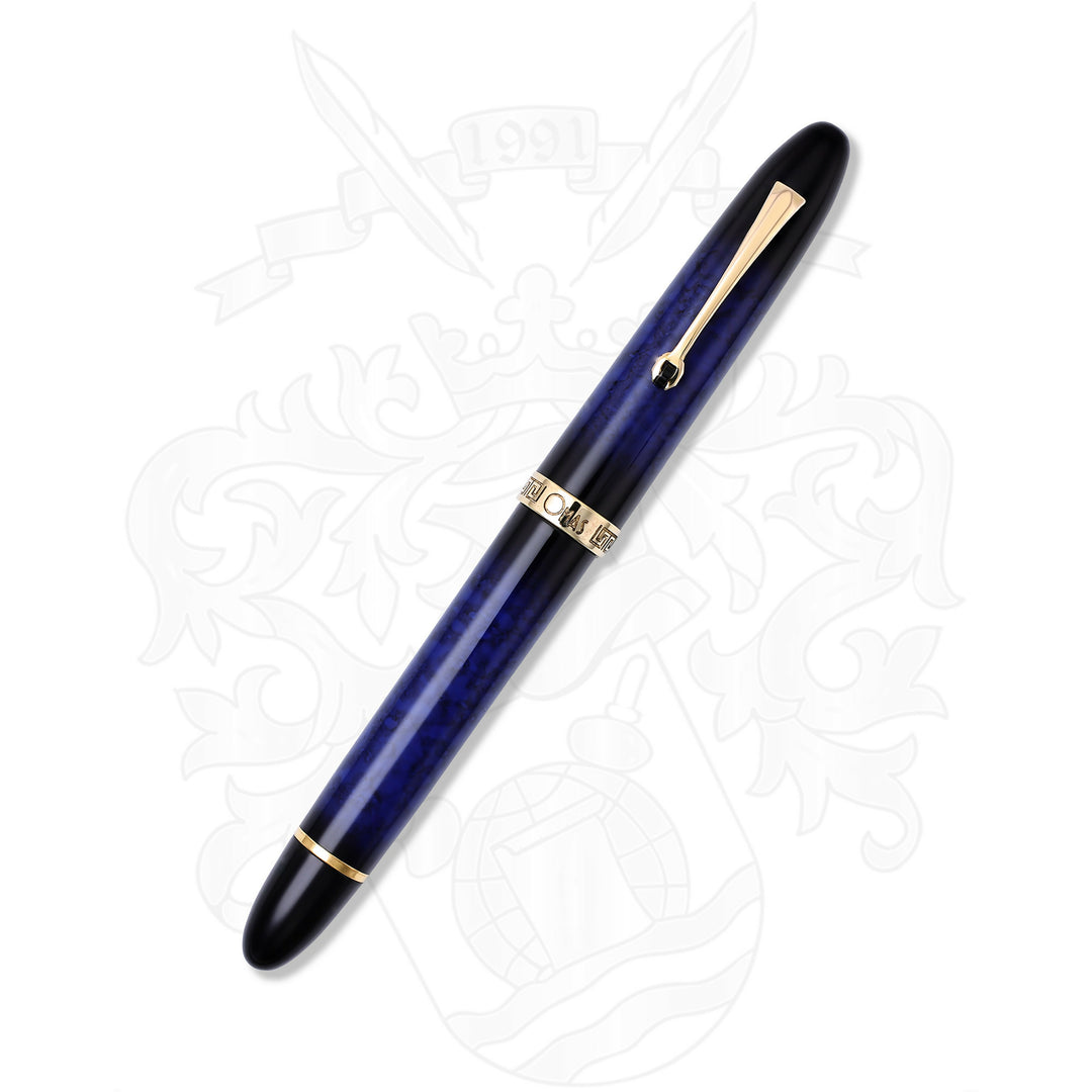 Omas Ogiva Blue Urushi Fountain Pen