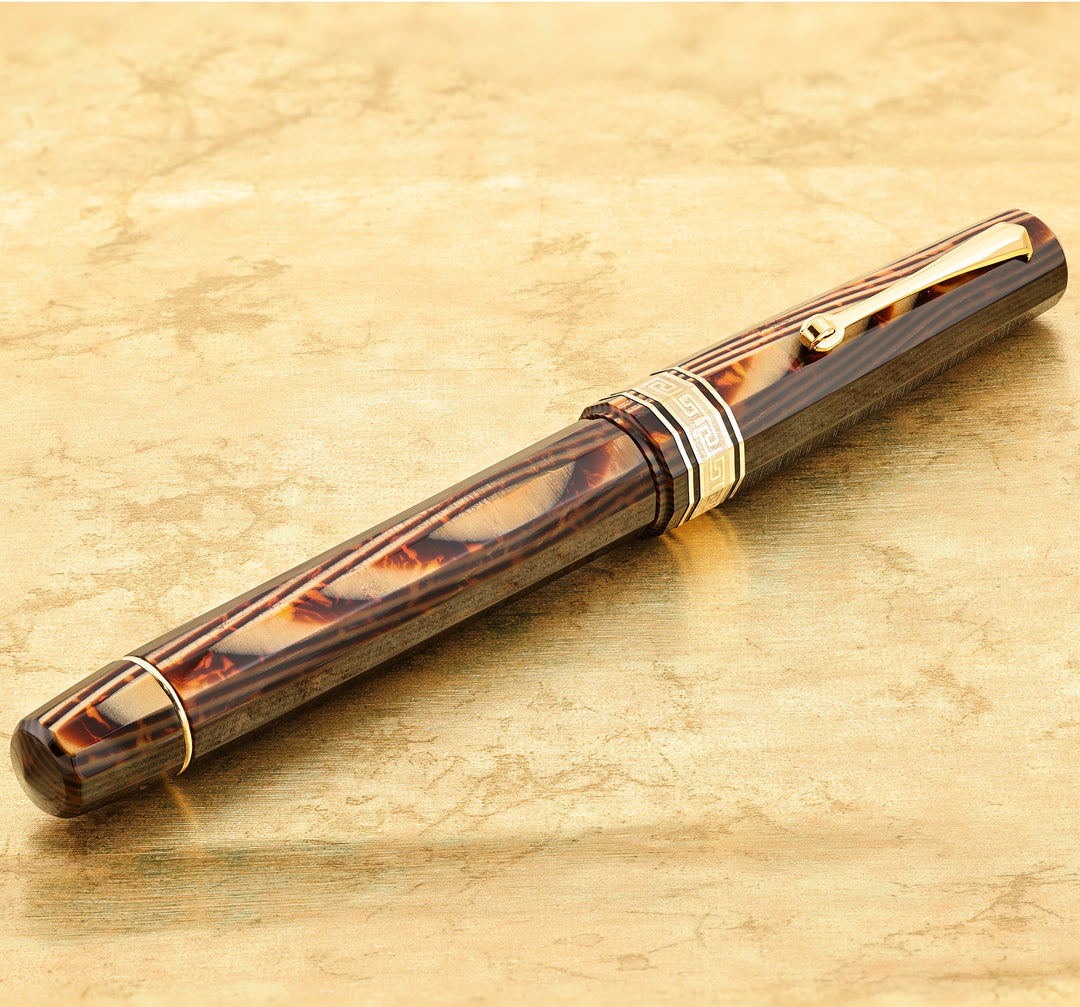 Omas Celluloid Arco Fountain Pen F