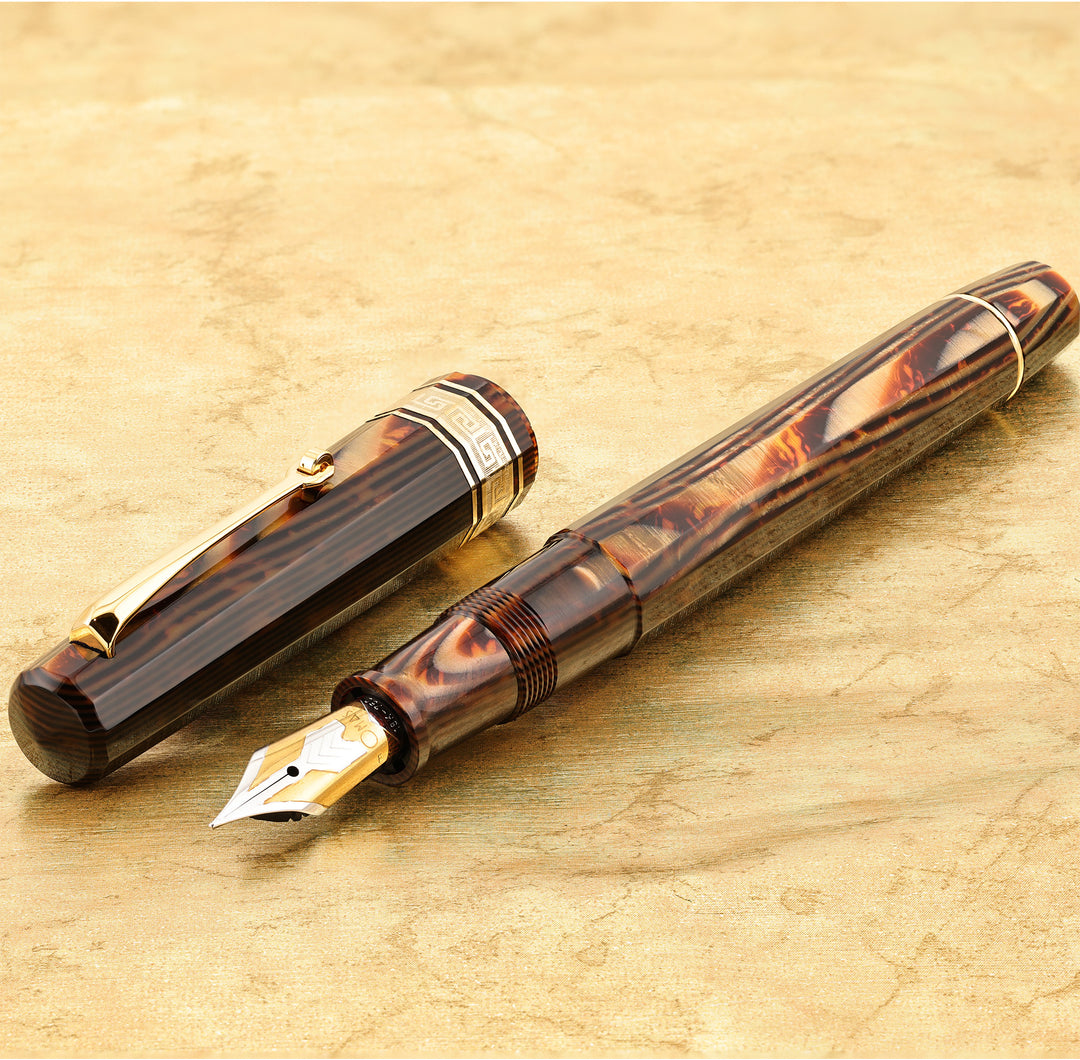 Omas Celluloid Arco Fountain Pen F