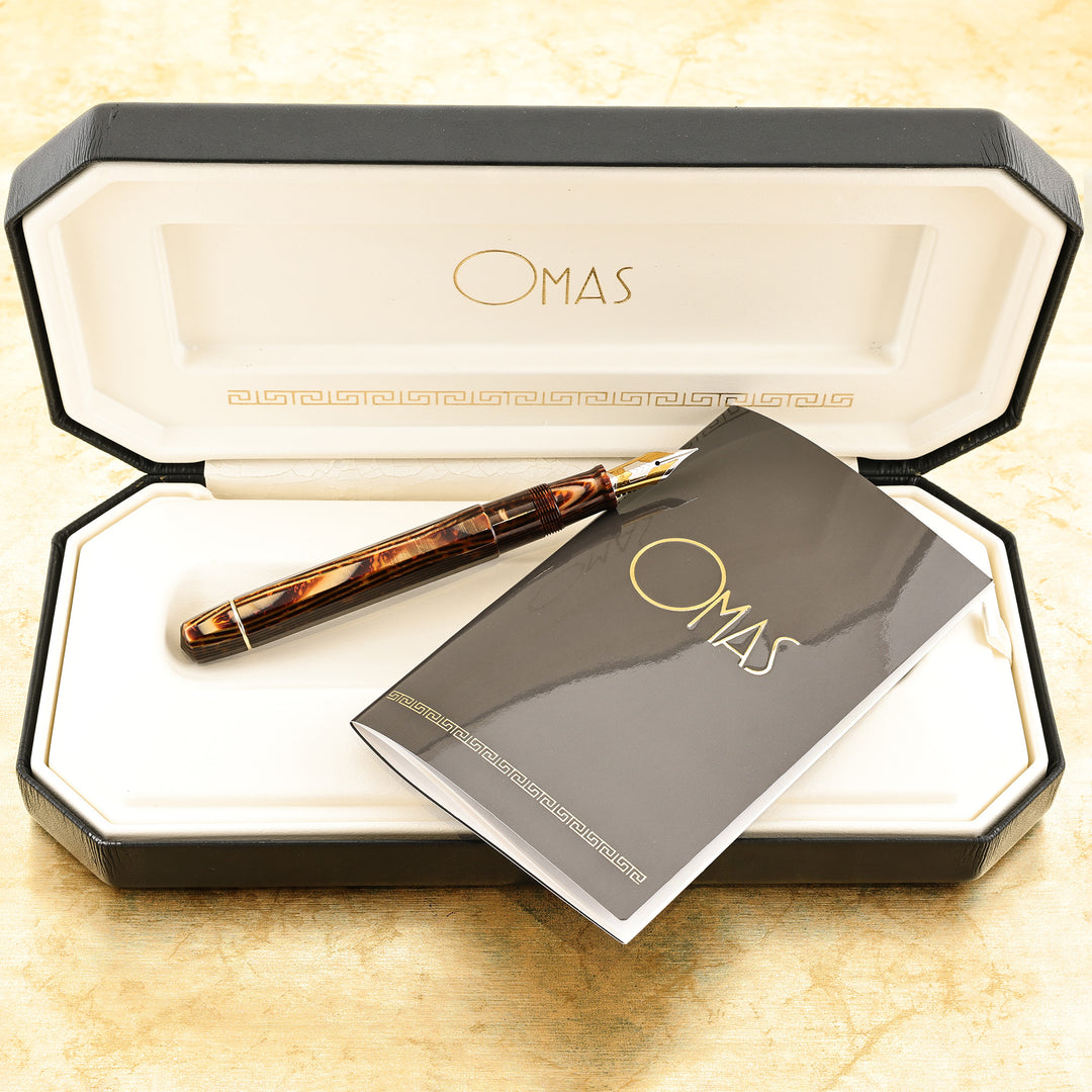 Omas Celluloid Arco Fountain Pen F