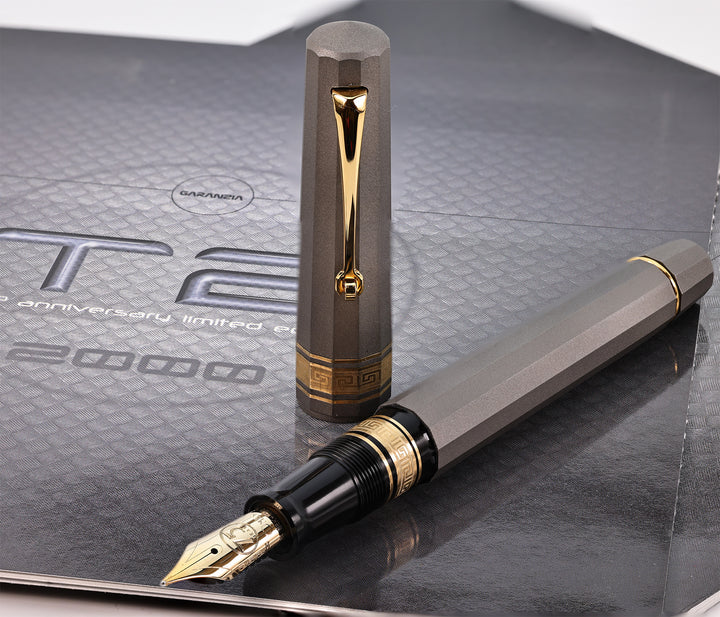 OMAS T2 Titanium 75th Anniversary Limited Edition Fountain Pen #365/750