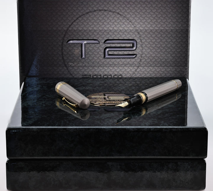 OMAS T2 Titanium 75th Anniversary Limited Edition Fountain Pen #365/750