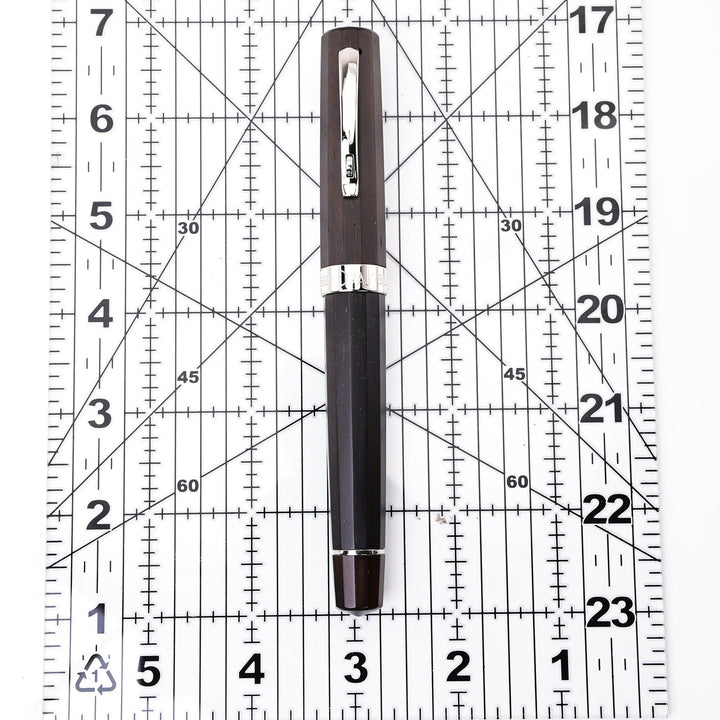 Omas Arte Italiana Art Deco Wood Fountain Pen (Rosewood)