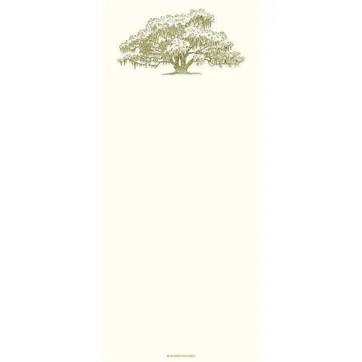 Alexa Pulitzer Oak Long Pad (100 sheets 3.5 x 8.25)