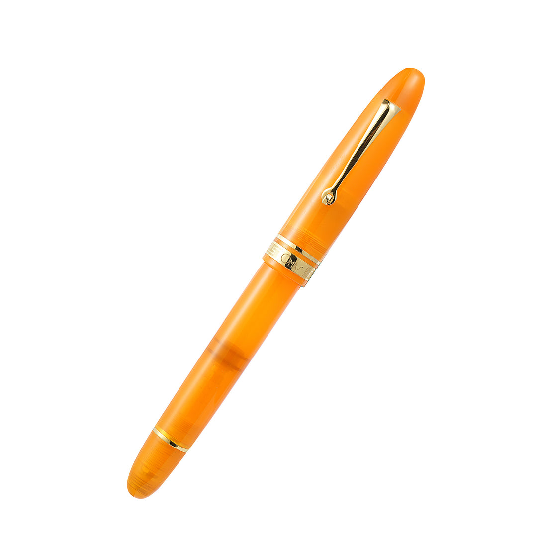 OMAS Ogiva Arancione Fountain Pen With  Gold Trim