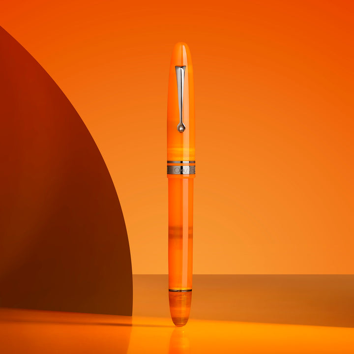 OMAS Ogiva Arancione Fountain Pen With Black Trim