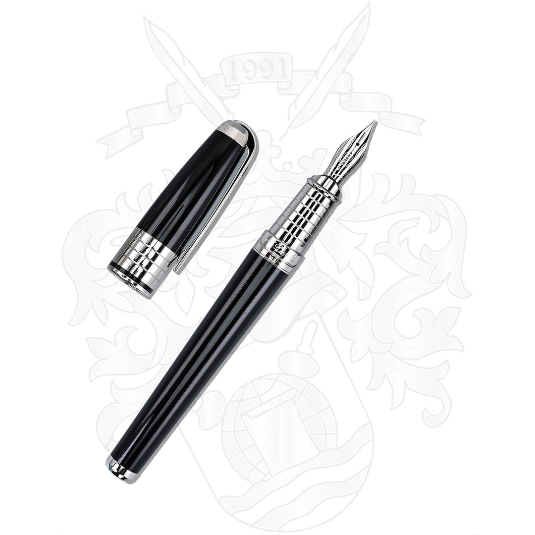 S.T. Dupont Olympio XL Black with Rings