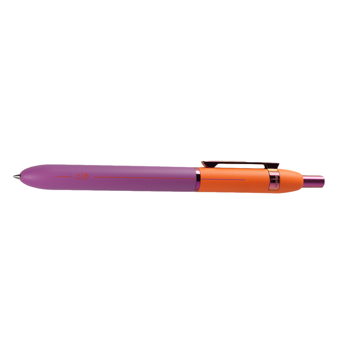 Otto Hutt Design 03 Lilac and Orange Ballpoint Pen