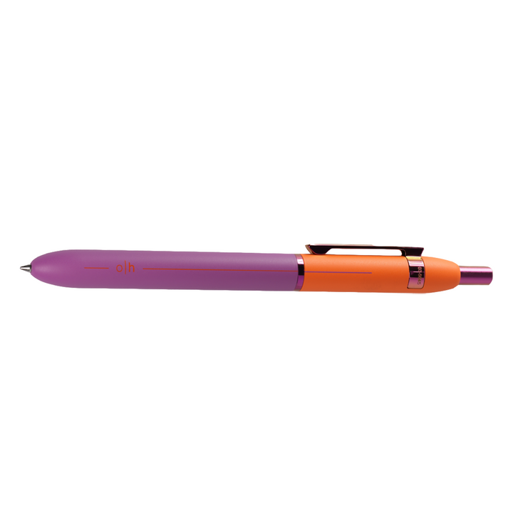 Otto Hutt Design 03 Lilac and Orange Ballpoint Pen