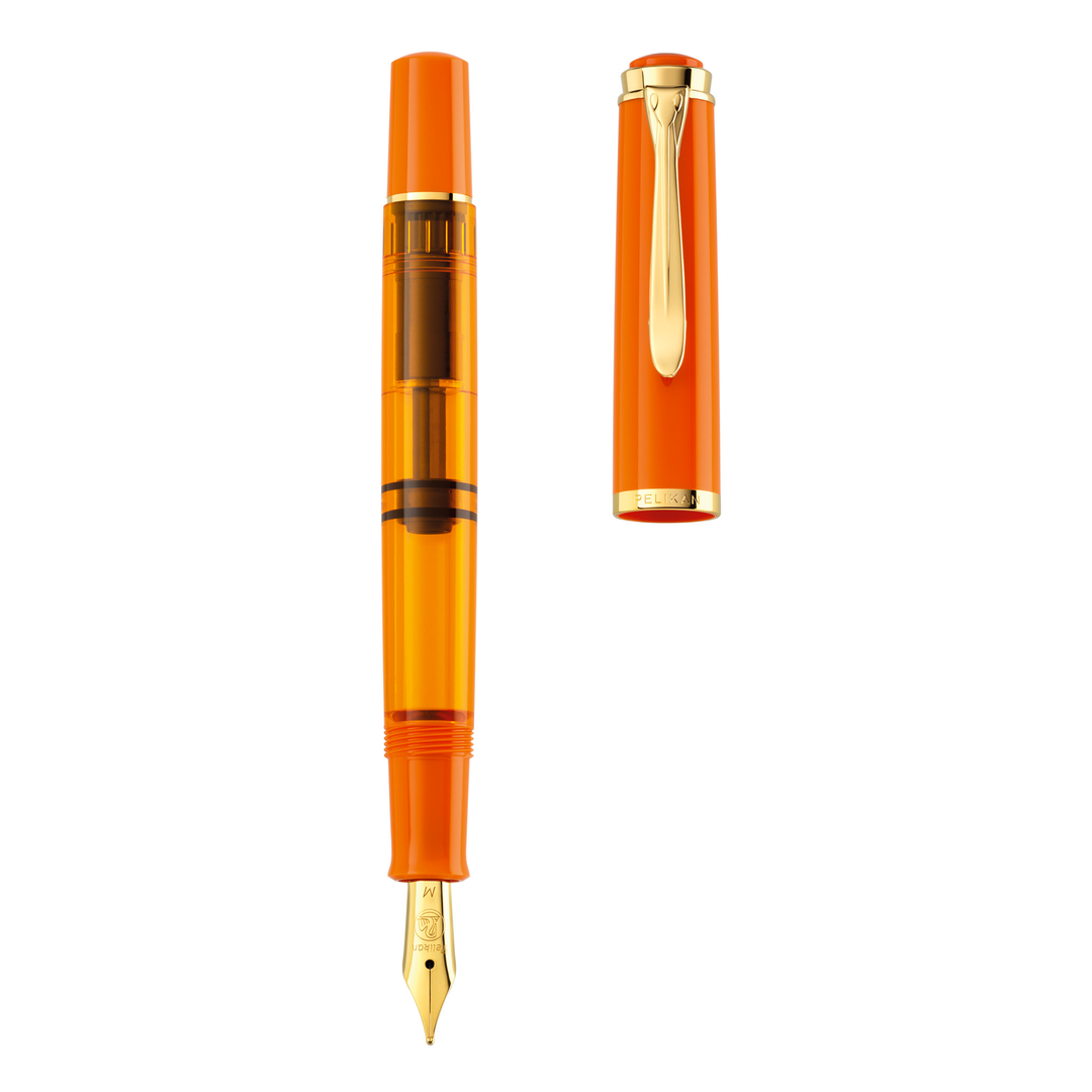 Pelikan Classic M200 Fountain Pen - Orange