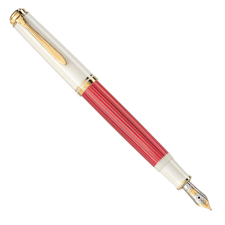 Pelikan M600 Fountain Pen - Red-White Special Edition