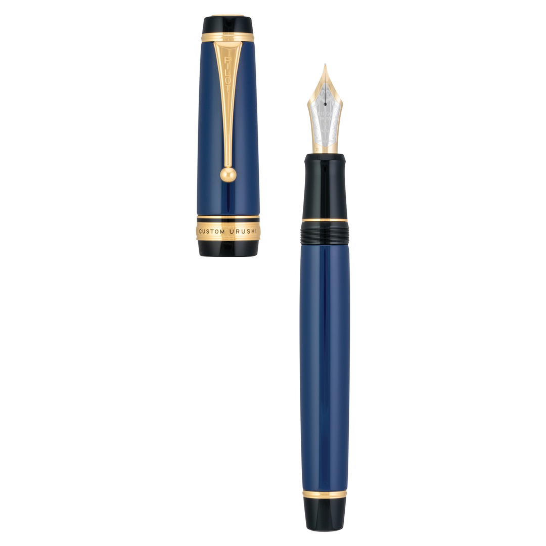 Pilot Custom Urushi Prussian Blue - Fountain Pen