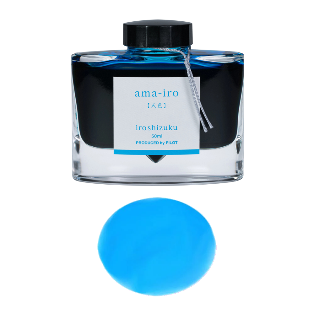 Pilot Iroshizuku 50ml Bottled Ink - Ama-iro – The Pleasure of Writing