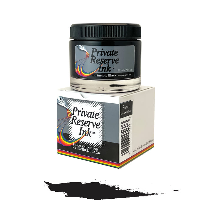 Private Reserve Ink 60 ml Ink Bottle-Invincible Black